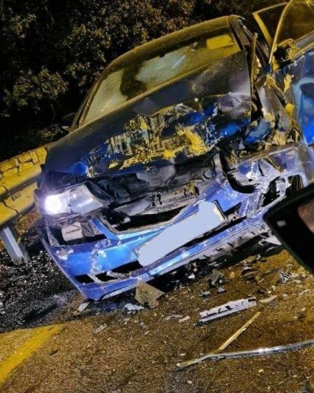 4 مصابين بحادث طرق على مدخل البقيعة
